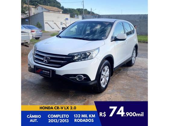 HONDA CRV 2.0 LX 4X2 16V FLEX 4P AUTOMÁTICO